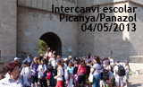 Intercanvi escolar Picanya Panazol 2013. Visita al Centre de València