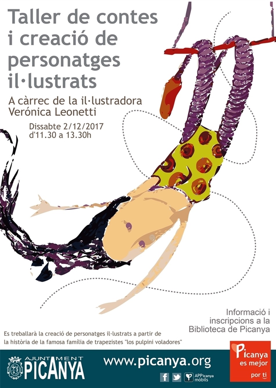 cartell_taller_creacio_personatges_ilustrats