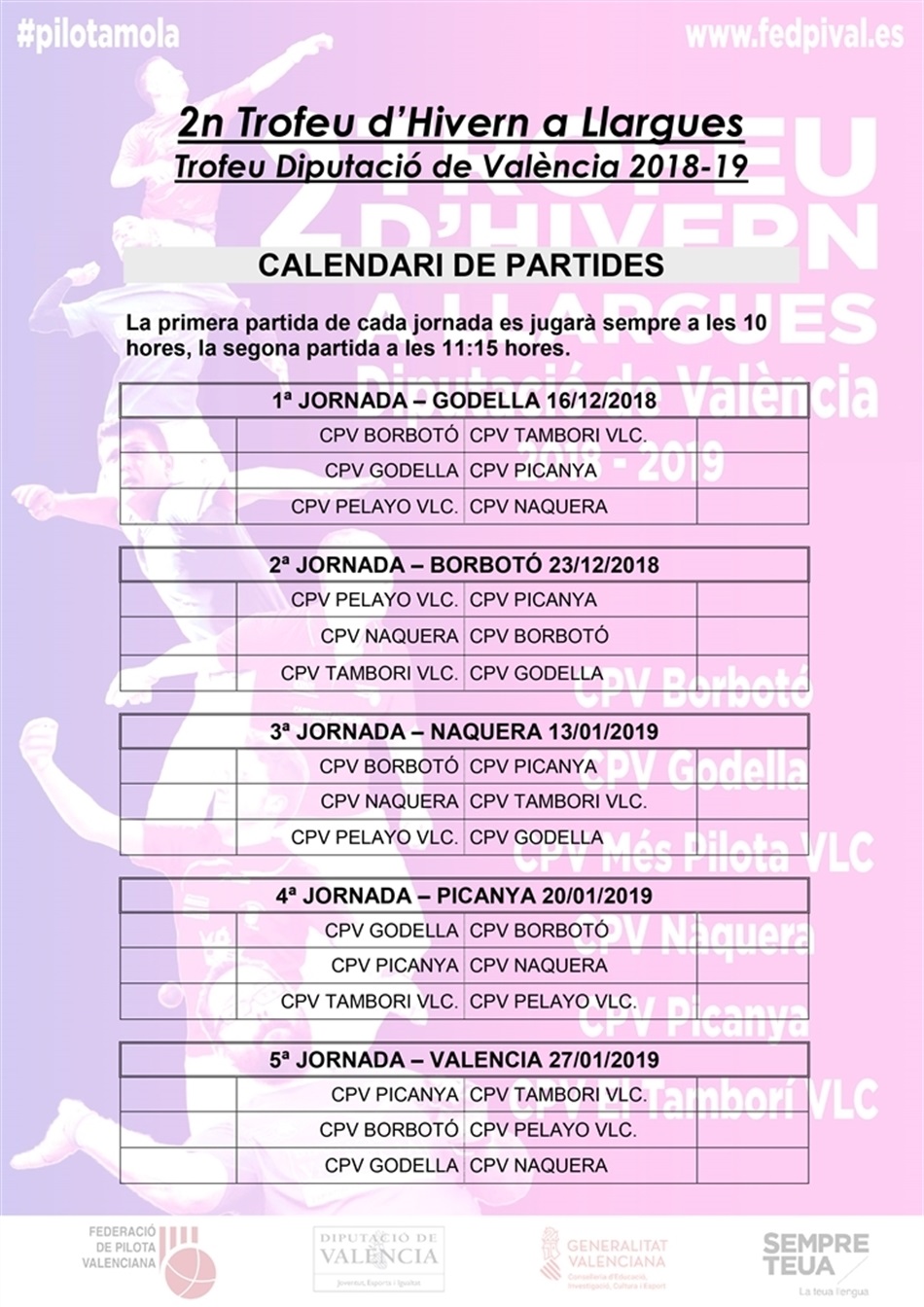 TROFEU HIVERN LLARGUES VALENCIA 2018-19-1 TROFEU HIVERN LLARGUES VALENCIA 2018-19-1