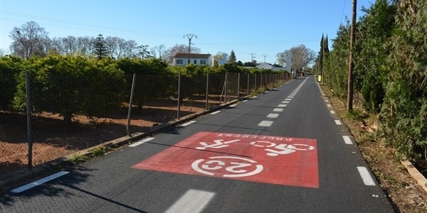El Camí dels Horts esdevé via preferent per a vianants i ciclistes