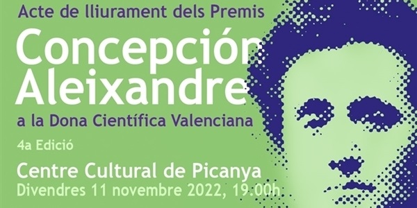 Llliurament dels Premis Concepción Aleixandre a la dona científica valenciana
