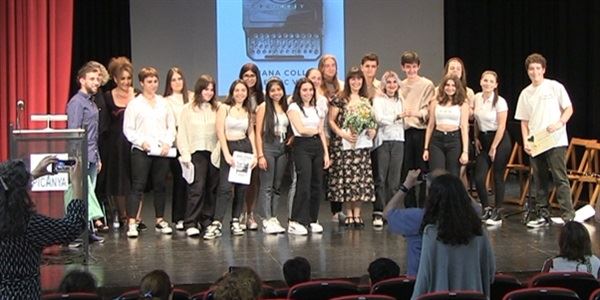 MAIG LITERARI · Lectura a veus - Bibiana Collado · Alumnat IES Enric Valor