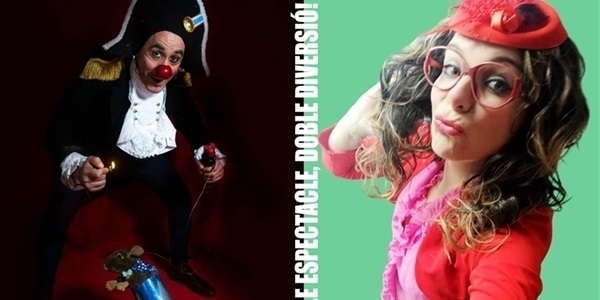 Doble espectacle de clown per a tots els públics