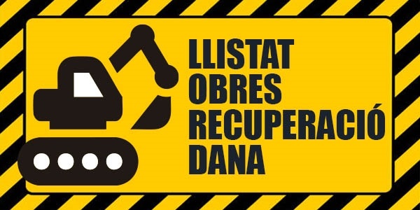 Llistat d'obres de reconstrucció post-dana