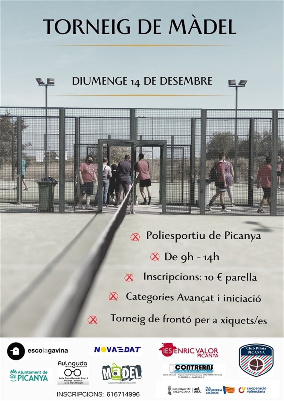 Cartell Torneig Màdel Picanya 2025 OK